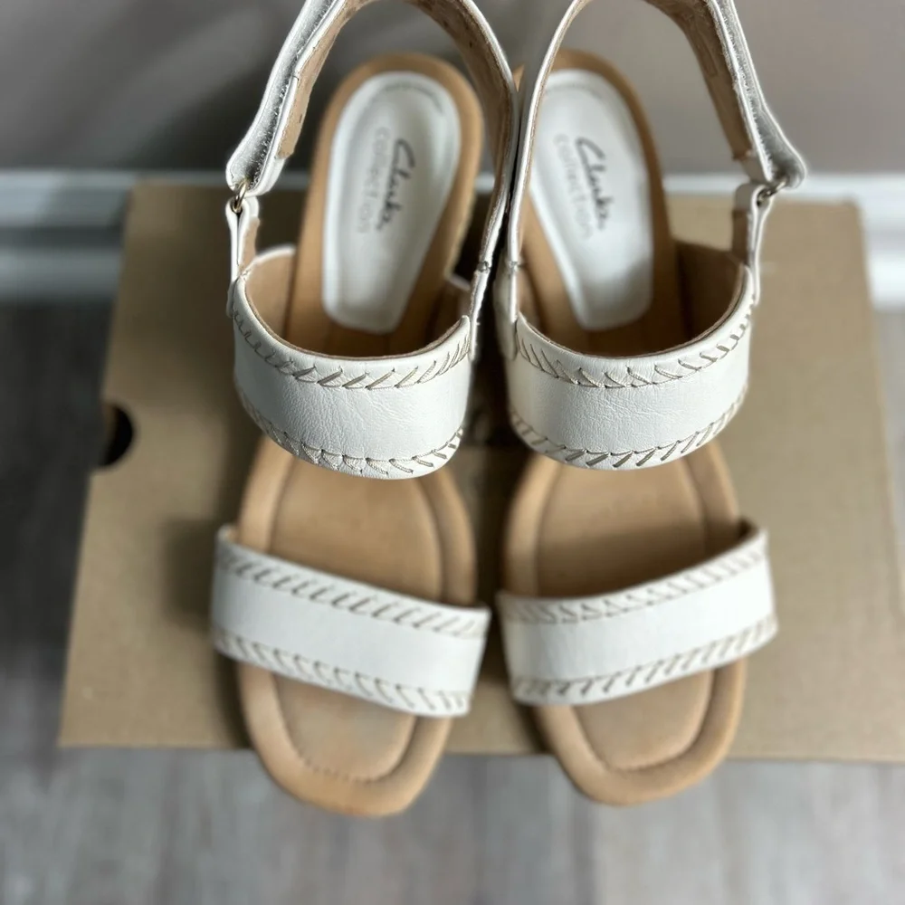Clarks Kyarra Rose Wedge Sandals